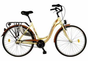 Bicicleta Citadinne 2838 Model 2015 Galben Cadru 450 MM