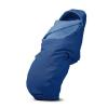 Salopeta bebelus tip footmuff blue base