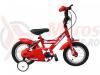 Bicicleta copii drag rabbit 12" rosu
