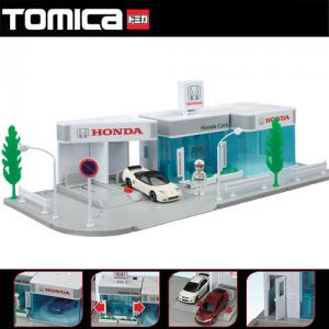 Jucarie TOMICA Garaj Honda cu masina Tomy