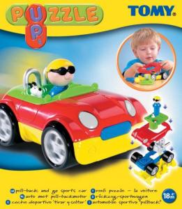 Jucarie Vehicule din plastic puzzle Tomy
