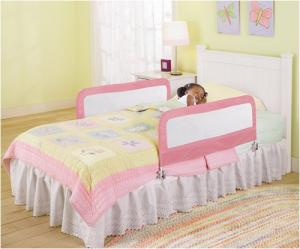 Set 2 protectii pliabile pentru pat Pink Summer Infant