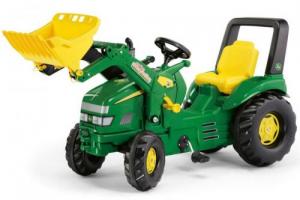 Tractor cu Pedale Copii Verde 046638