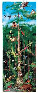 Puzzle de Podea Padurea Tropicala 100 Pcs