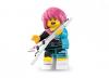 Minifigurina seria 7 rocker girl lego
