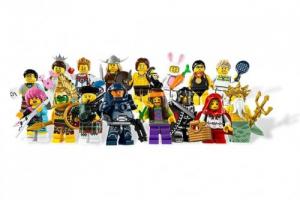 Set complet Minifiguri LEGO seria 7
