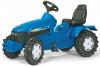 Tractor cu pedale copii albastru