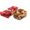 Lightning mcqueen si fred disney cars 2 mattel