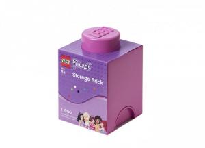 Cutie depozitare LEGO Friends 1x1 roz