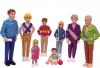 Familie de europeni set de 8 figurine miniland
