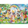 Puzzle ziua de nastere a lui mickey, 1000 piese