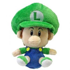 Figurina De Plus Official Sanei Super Mario Bros Baby Luigi 13Cm