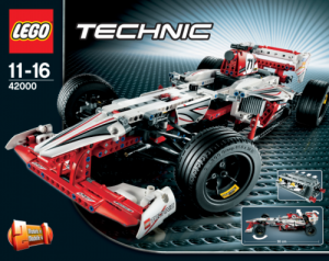 Masina de curse de Marele Premiu LEGO