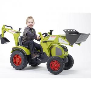 Tractor Claas Axos fara remorca Falk