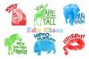 Stampile pentru copii animale din