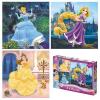 Puzzle 3 In 1 Princess (55 Piese)