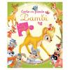 Carte cu puzzle bambi