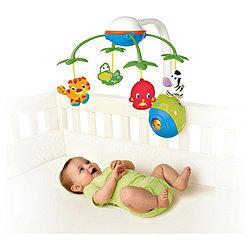 Carusel Soothing Safari 2 in 1 Mobile Bright Starts