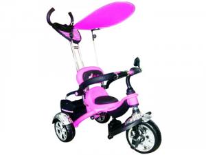 Tricicleta Pentru Copii Mykids Luxury Kr01 Roz