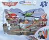 Puzzle Gigant - Fata Dubla - Planes + 4 Carioci Jumbo