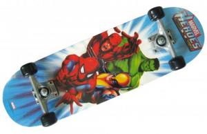 Skateboard Marvel Heroes Stamp
