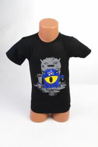 Tricou Negru Copii Devil