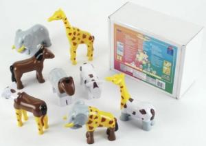 Puzzle magnetic 8 animale