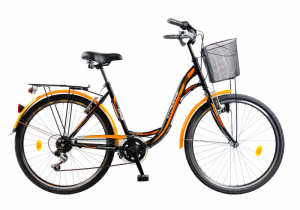 Bicicleta Citadinne 2634 Model 2015 Roz Alb 430 MM