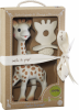 Set girafa sophie si figurina din cauciuc pentru