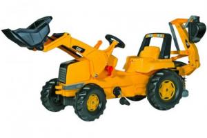 Tractor cu Pedale Copii Galben 813001
