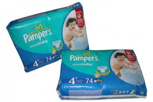 Scutece Pampers Giant Pack 4 Plus Active Baby Pentru Copii