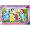 Puzzle printesele disney la plimbare, 15 piese