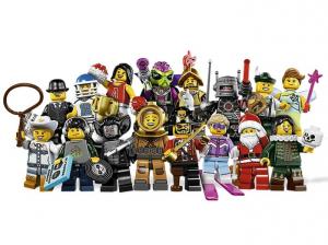 Setul complet de Minifigurine LEGO seria 8