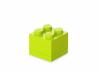 Mini cutie depozitare lego 2x2 verde deschis