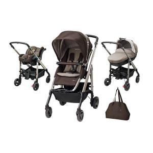 Carucior Trio Loola Excel Bebe Confort EARTH BROWN