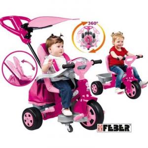 Tricicleta Baby Twist Girl Feber