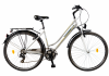 Bicicleta trekking travel 2856 model 2015 gri 430 mm