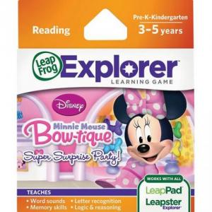 Soft educational LeapPad Disney - Buticul lui Minnie