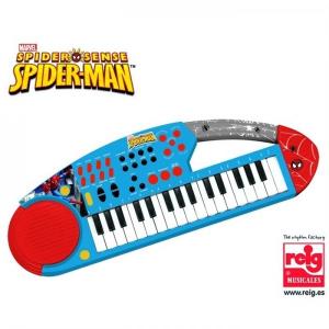Orga electronica cu microfon Spiderman - Reig Musicales OK