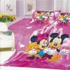 Lenjerie de copii Home Sweet Mickey si Minnie roz