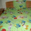 Lenjerii de pat copii mickey, daisy, donald verde