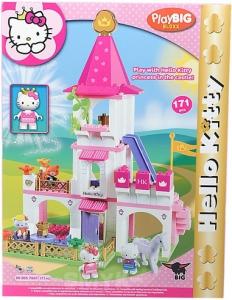 Castel de printese Hello Kitty din PlayBig BloXX