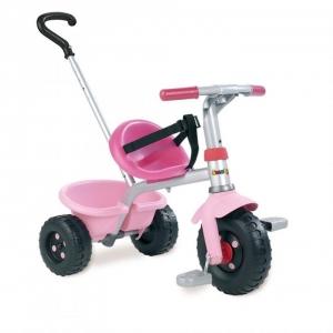 Tricicleta Be Fun Roz pentru fetite de la Smoby Pico
