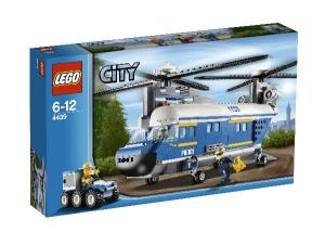 Lego Police Heavy-Lift Helicopter din colectia Lego City