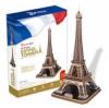 Puzzle 3D Turnul Eiffel de la Cubic Fun