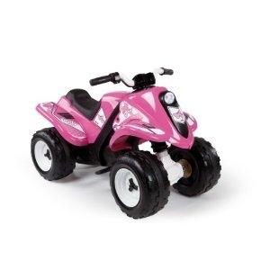 ATV electric roz de la Smoby
