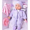 Papusa bebe piccolina - dream baby - haine de iarna - 118 functii- 46