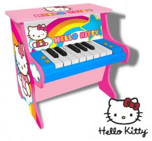 Pian lemn Hello Kitty