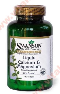 Calciu-Magneziu lichid (100 capsule)