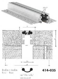 Profile de dilatare pentru pardoseli din metal si Nitriflex 414